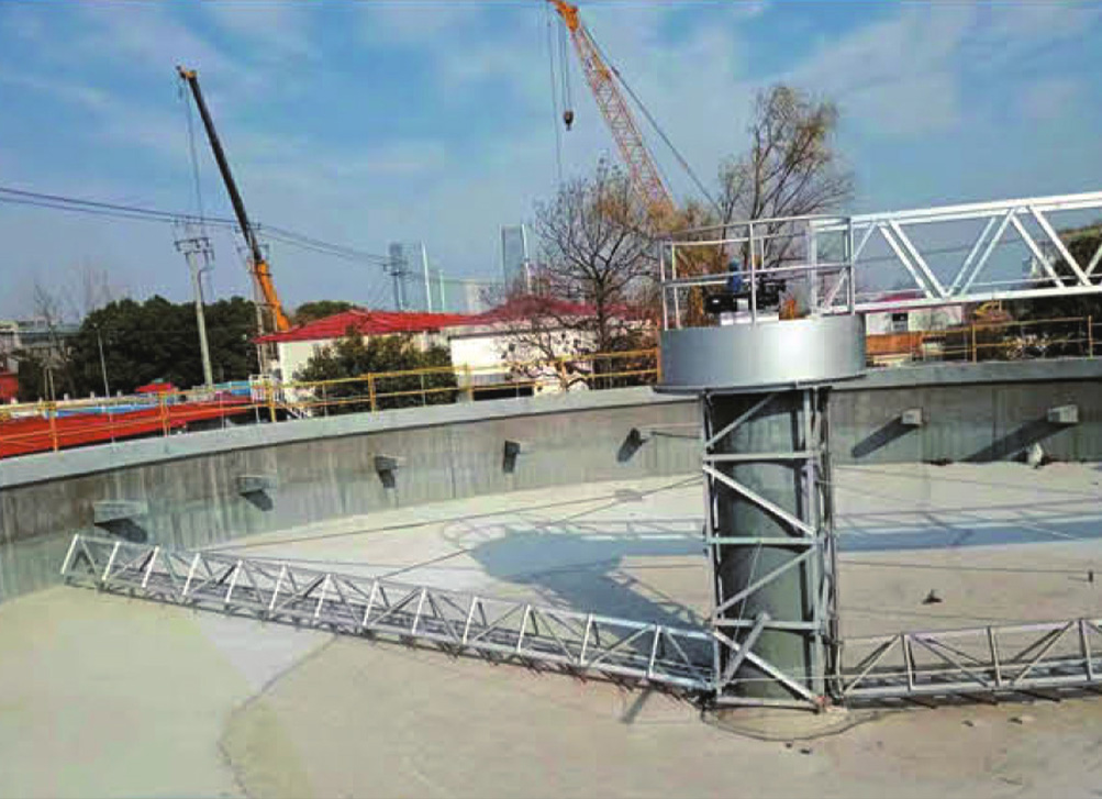 ZCG垂架式中心傳動刮泥機